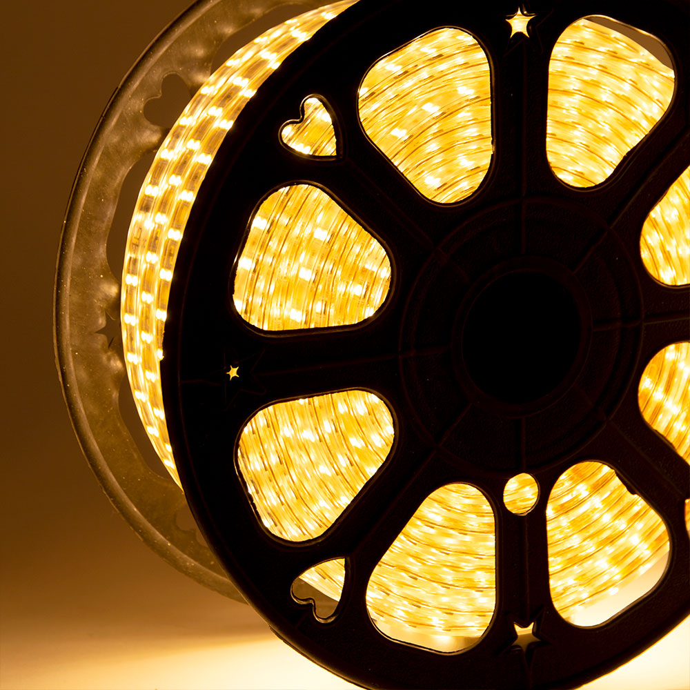 Tira Led de 120 LEDs/M 500W 1.000Lm 6000ºK SMD5050 220VAC IP65 x50M 40.000H