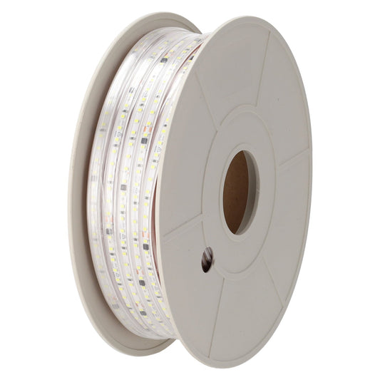 Fita de 120 LEDs/M 1500Lm/M 6000ºK SMD2835 Auto retificado 220VAC IP65 x50M 40.000H