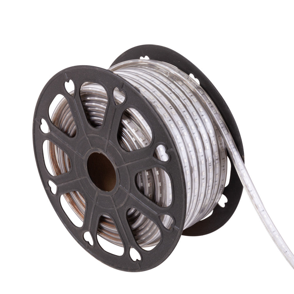 Faixa de 60 LEDs/M 10W SMD5050 220VAC IP65 RGB x1M 40.000H