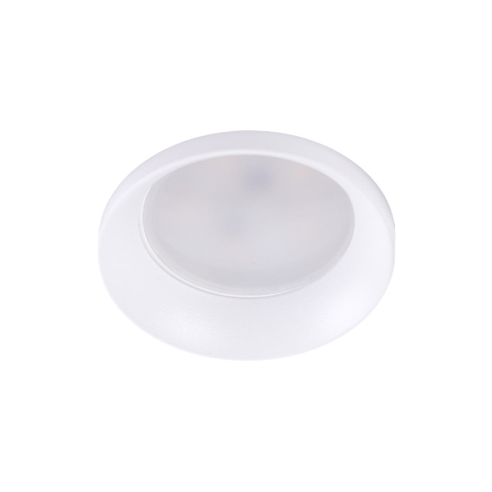 Anel Downlight Circular Alumínio Branco Ø60mm