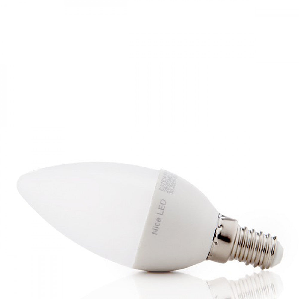 Lâmpada LED E14 5W 500Lm 6000ºK 40.000H