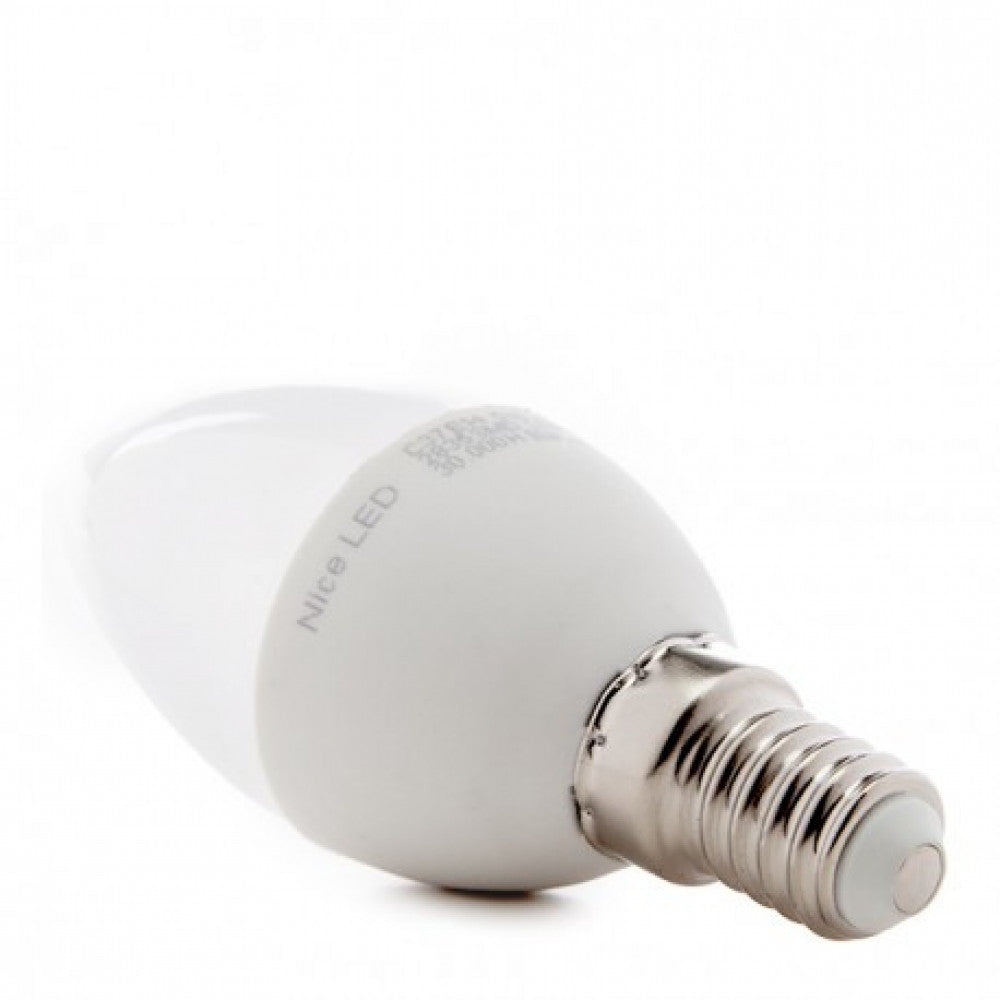 Pack 5 Lâmpadas LED E14 5W 500Lm 6000ºK 40.000H