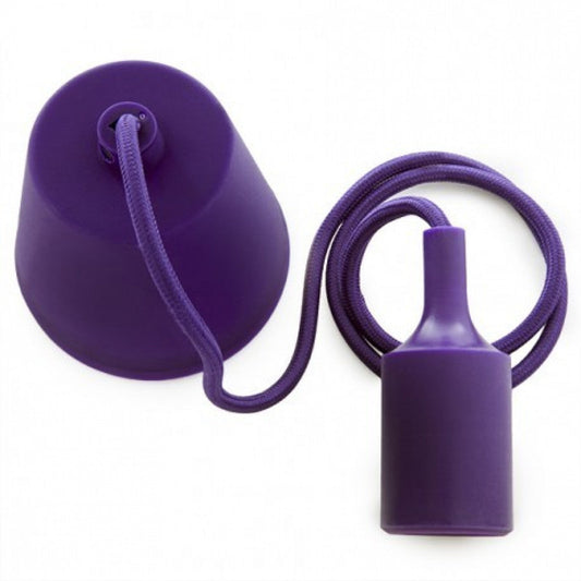 Suporte de Lâmpada E27 Roxo