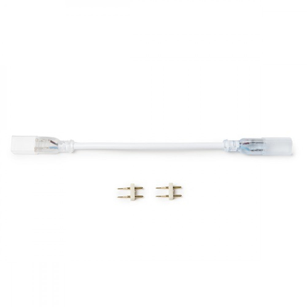 Cabo Conector 2 Tira Leds Leds 220Vac Smd5050