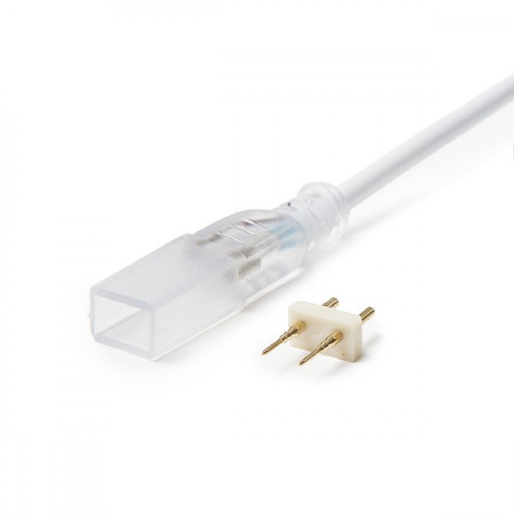 Cabo Conector 2 Tira Leds Leds 220Vac Smd5050