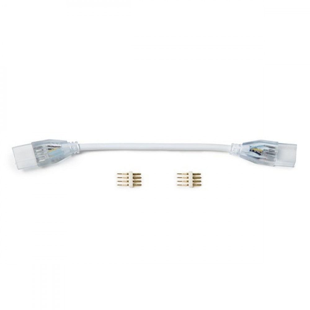 Cabo Conector 2 Tira Leds Leds 220Vac Rgb