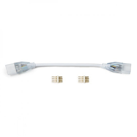 Cabo Conector 2 Tira Leds Leds 220Vac Rgb