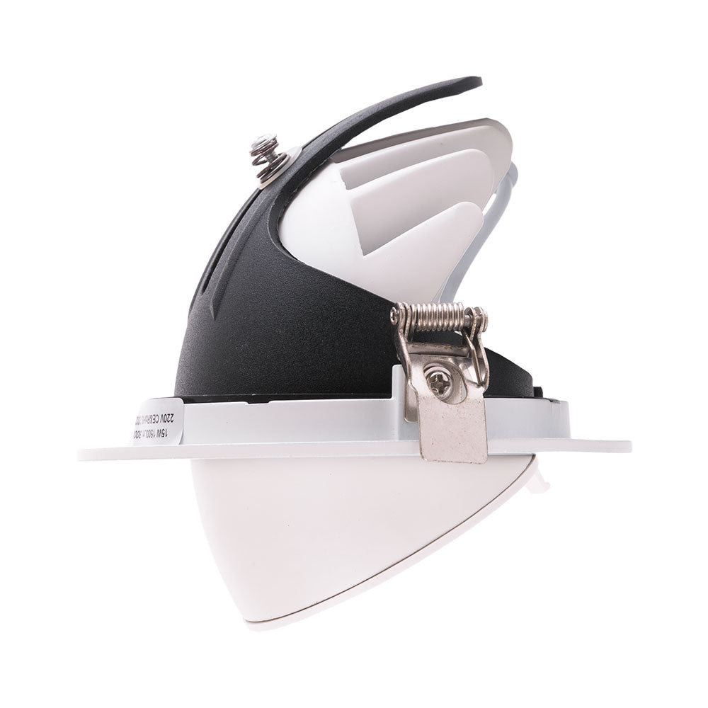 Foco Downlight LED 15W 2550Lm 4000ºK Circular Ajustável 40.000H