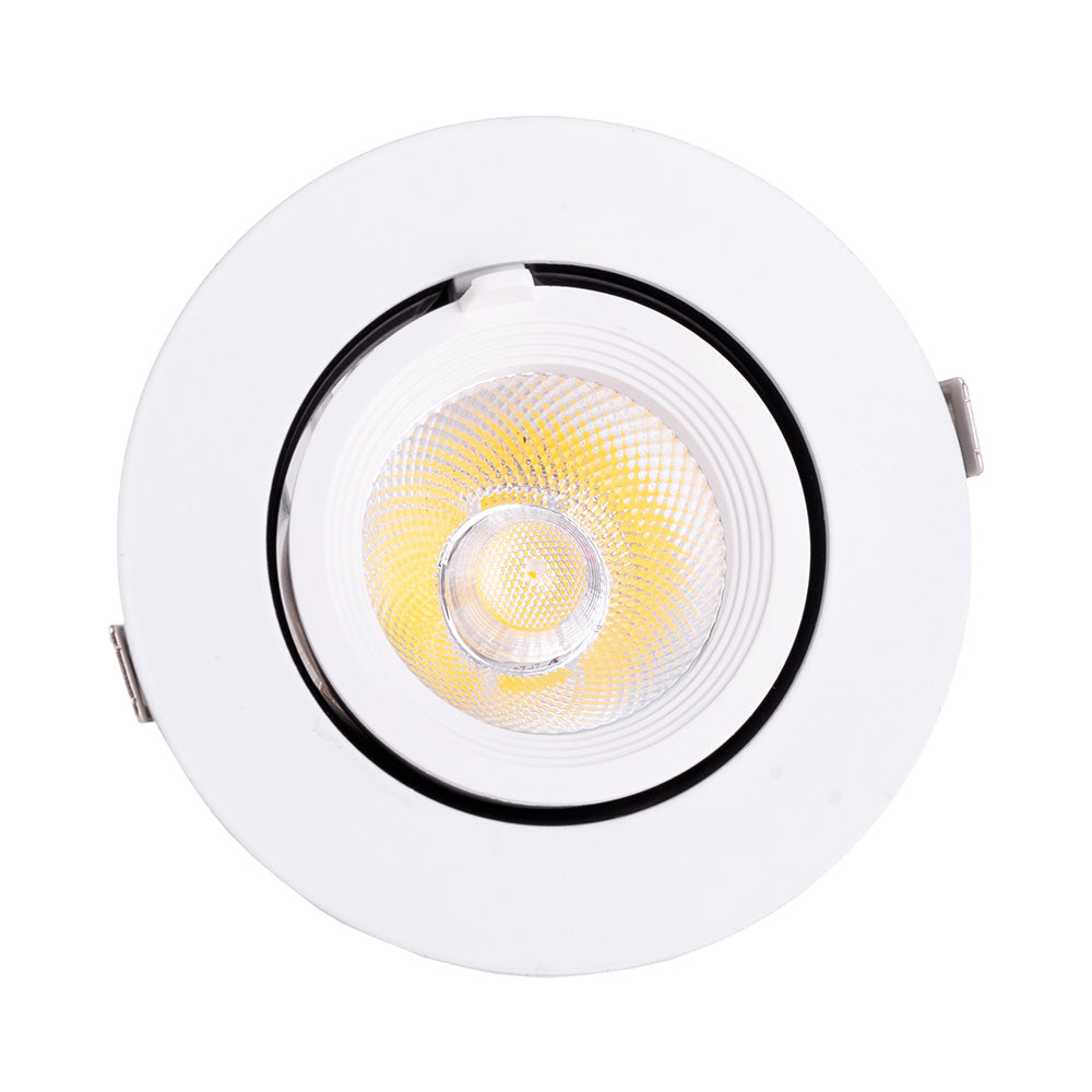 Foco Downlight LED 20W 3000Lm 4000ºK Circular Ajustável 40.000H