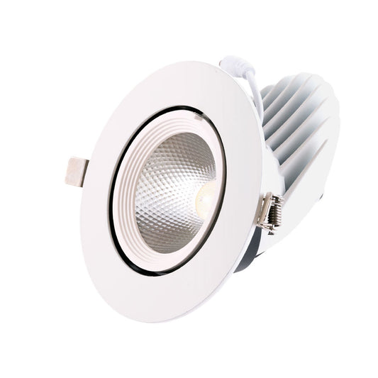 Foco Downlight LED 24W 3600Lm 4000ºK Circular Ajustável 40.000H