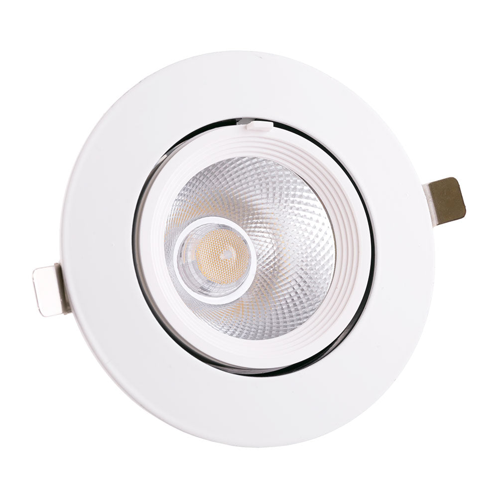 Foco Downlight LED 24W 3600Lm 4000ºK Circular Ajustável 40.000H
