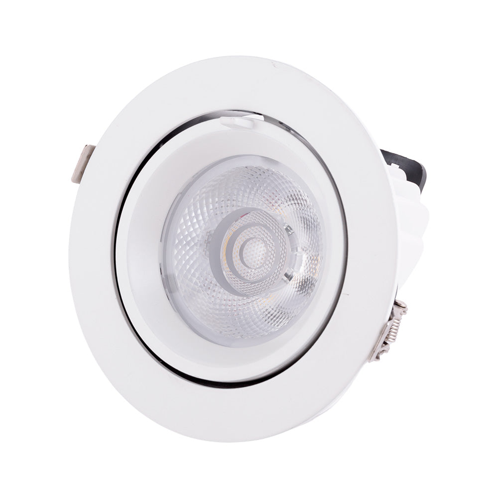 Foco Downlight LED 30W 4500Lm 4000ºK Circular Ajustável 40.000H