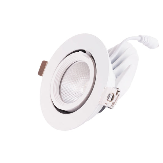 Foco Downlight LED 7W 1050Lm 4000ºK Circular Ajustável 40.000H