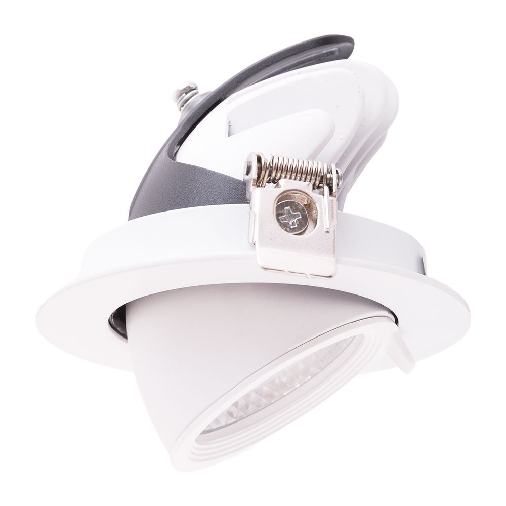 Foco Downlight LED 7W 1050Lm 4000ºK Circular Ajustável 40.000H