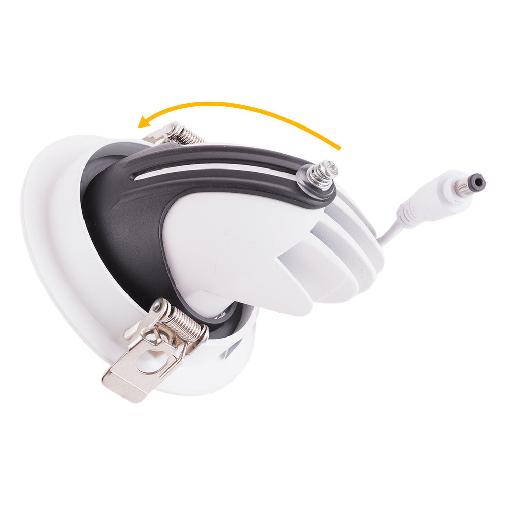 Foco Downlight LED 7W 1050Lm 4000ºK Circular Ajustável 40.000H