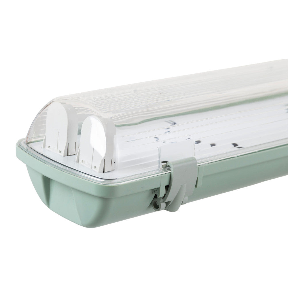 Kit de Luz LED conectável à prova de água IP65: 2 tubos LED T8 ABS/PC de 120 cm