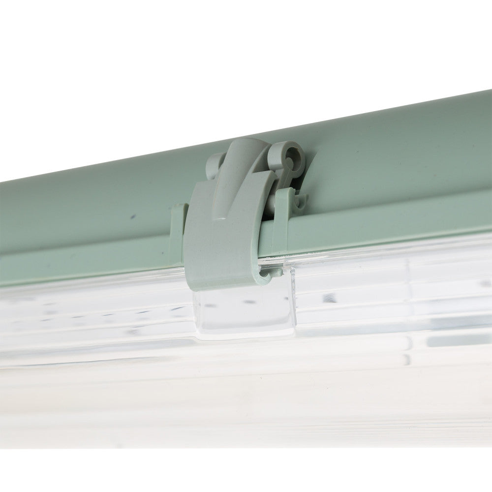 Kit de Luz LED conectável à prova de água IP65: 2 tubos LED T8 ABS/PC de 120 cm