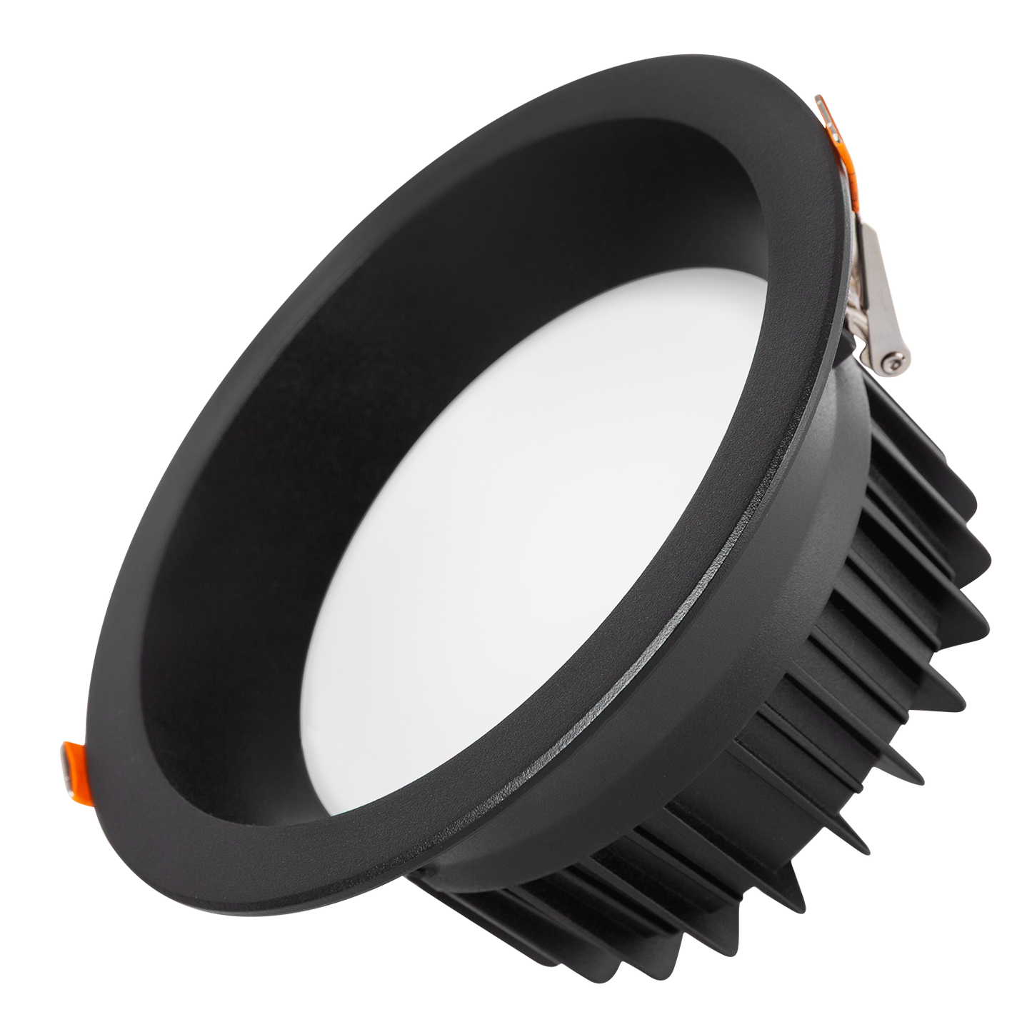 Foco Downlight Circular LED 20W 2.000Lm 6000ºK Antirreflexo UGR19 40.000H Preto