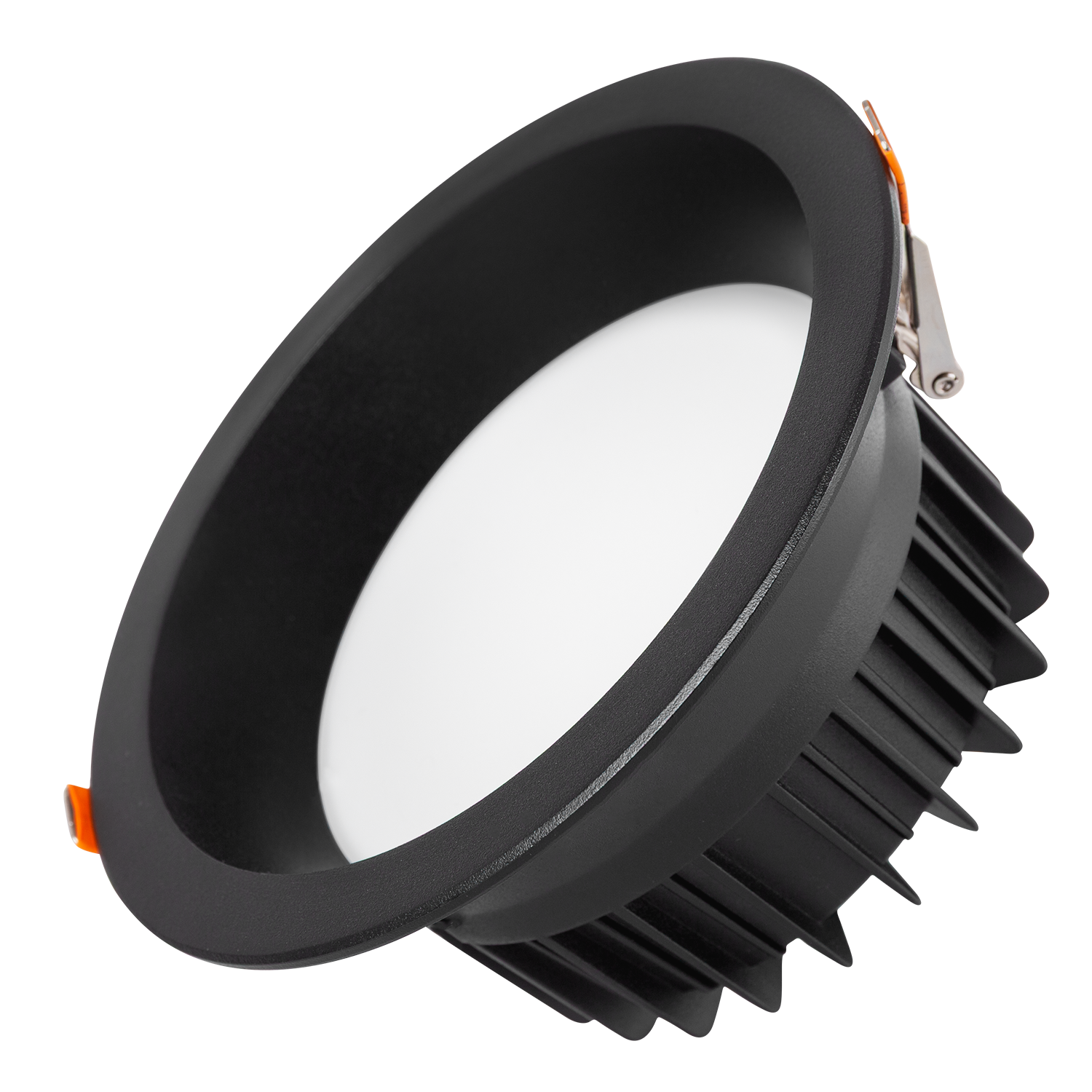 Foco Downlight Circular LED 20W 2.000Lm 6000ºK Antirreflexo UGR19 40.000H Preto