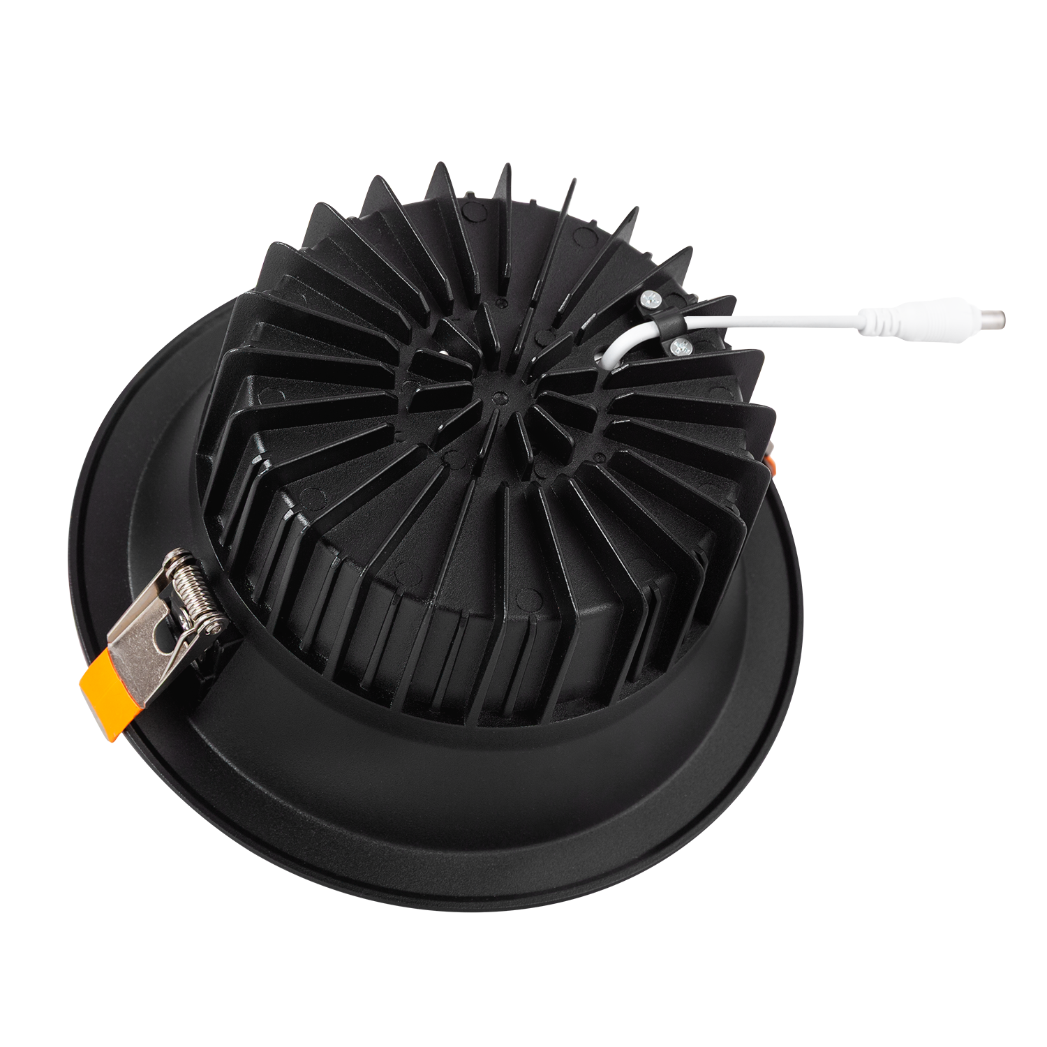 Foco Downlight Circular LED 20W 2.000Lm 6000ºK Antirreflexo UGR19 40.000H Preto