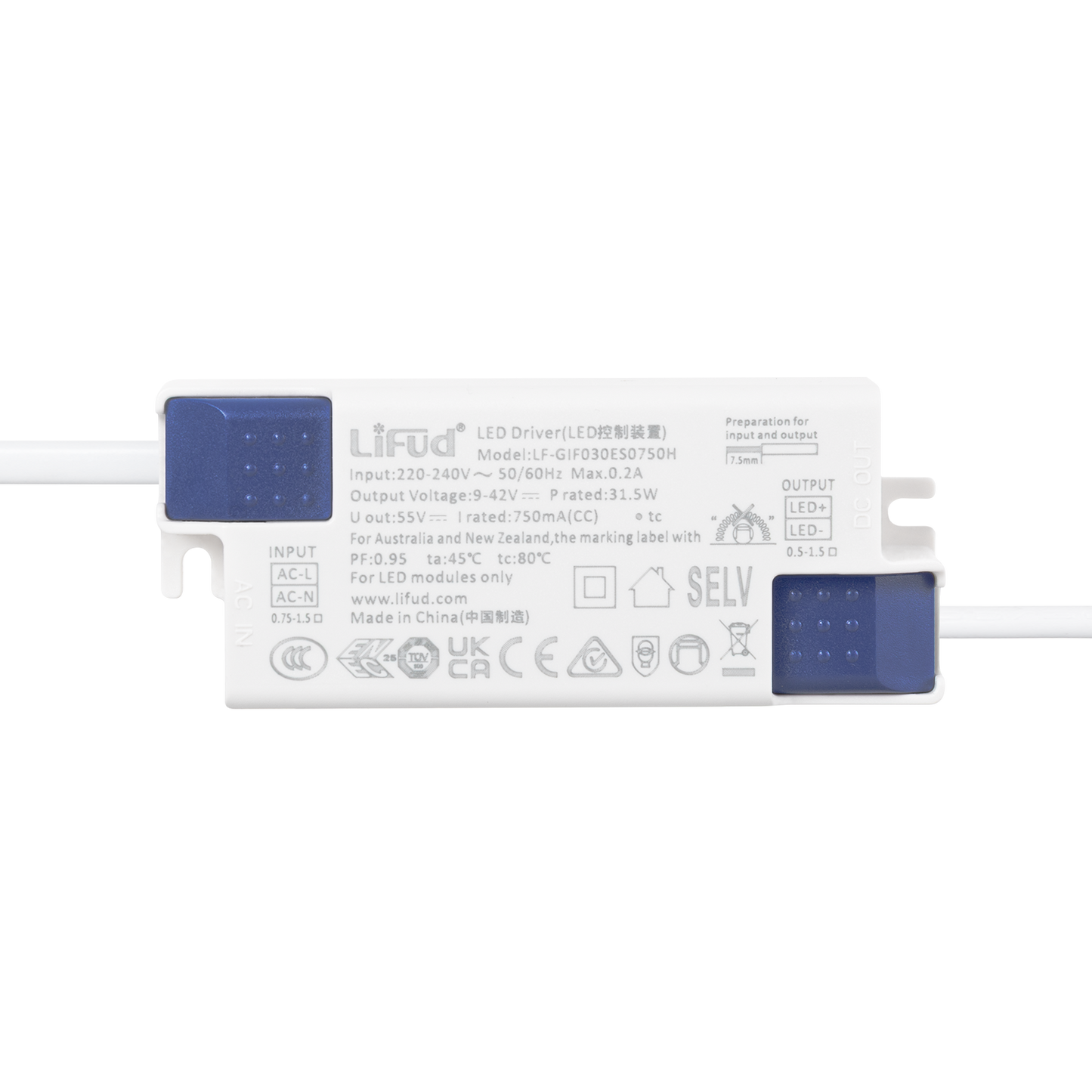 Foco Downlight Circular LED 30W 4200Lm 6000ºK Antirreflexo UGR19 40.000H