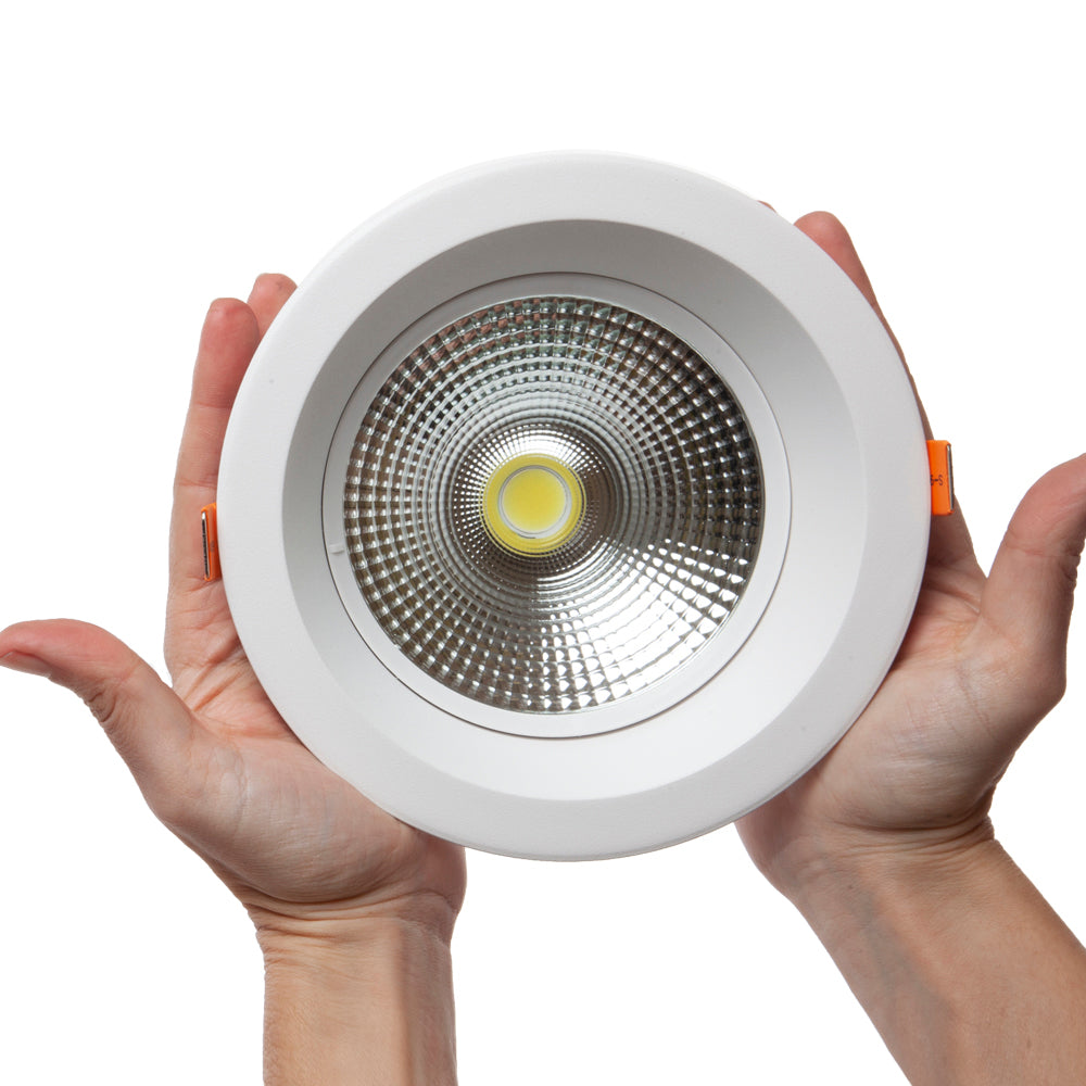 Foco Downlight Circular LED 18W 2520Lm 6000ºK Antirreflexo UGR19 40.000H