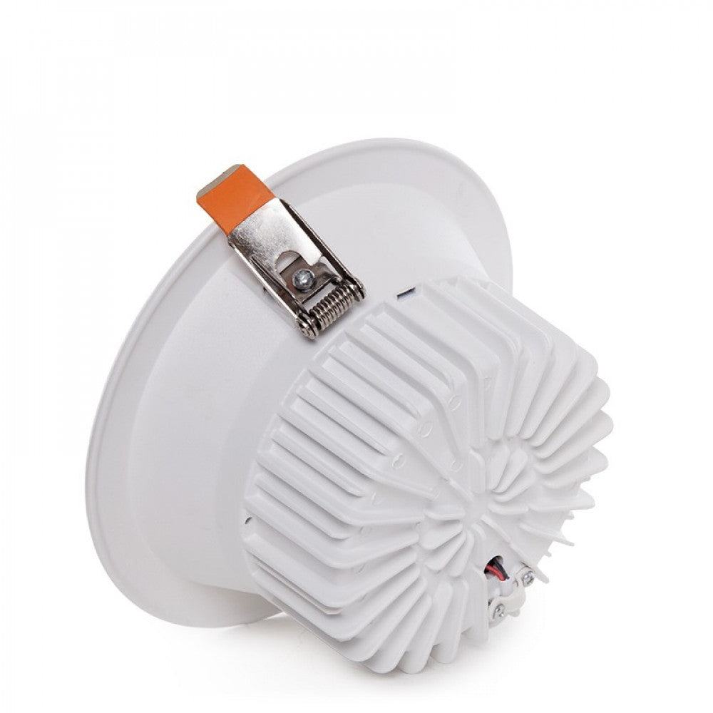 Foco Downlight Circular LED 18W 2520Lm 6000ºK Antirreflexo UGR19 40.000H