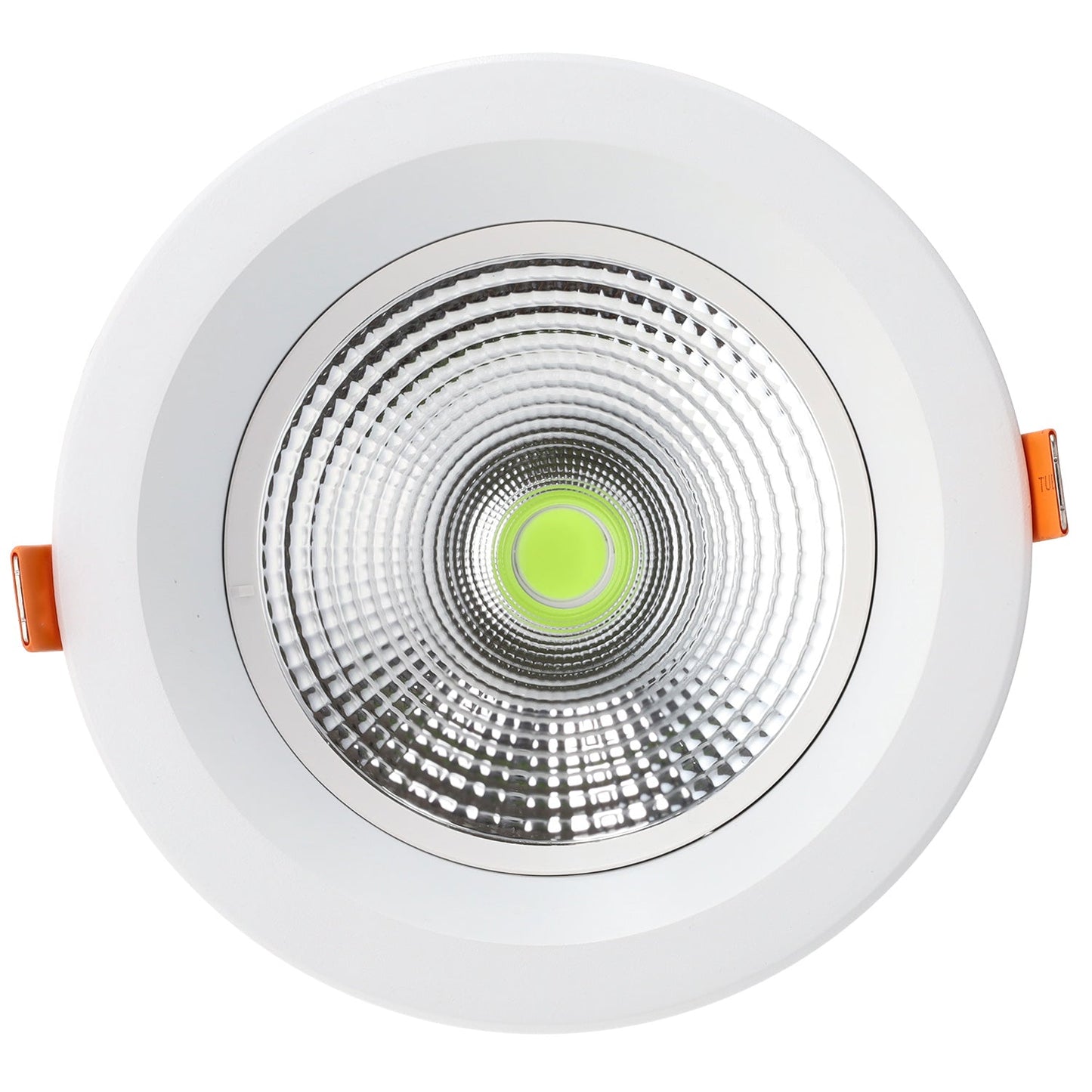Foco LED Circular de Embutir 18W 2520Lm Antirreflexo UGR19 40.000H Luz Verde