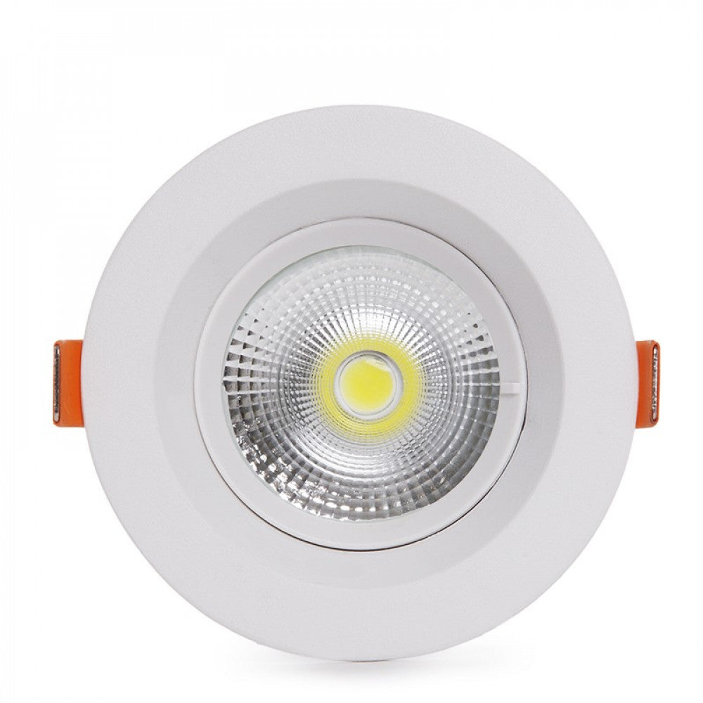 Foco Downlight Circular LED 7W 980Lm 6000ºK Antirreflexo UGR19 40.000H