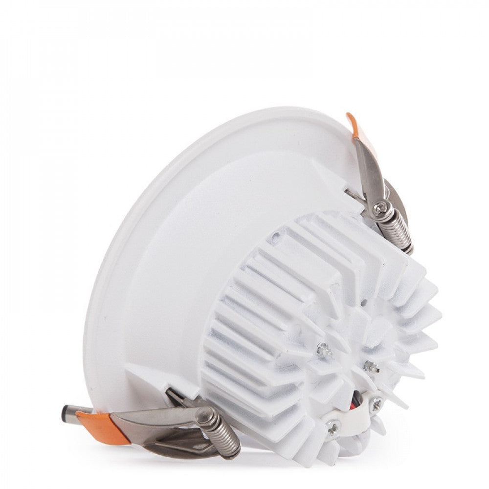 Foco Downlight Circular LED 7W 980Lm 6000ºK Antirreflexo UGR19 40.000H