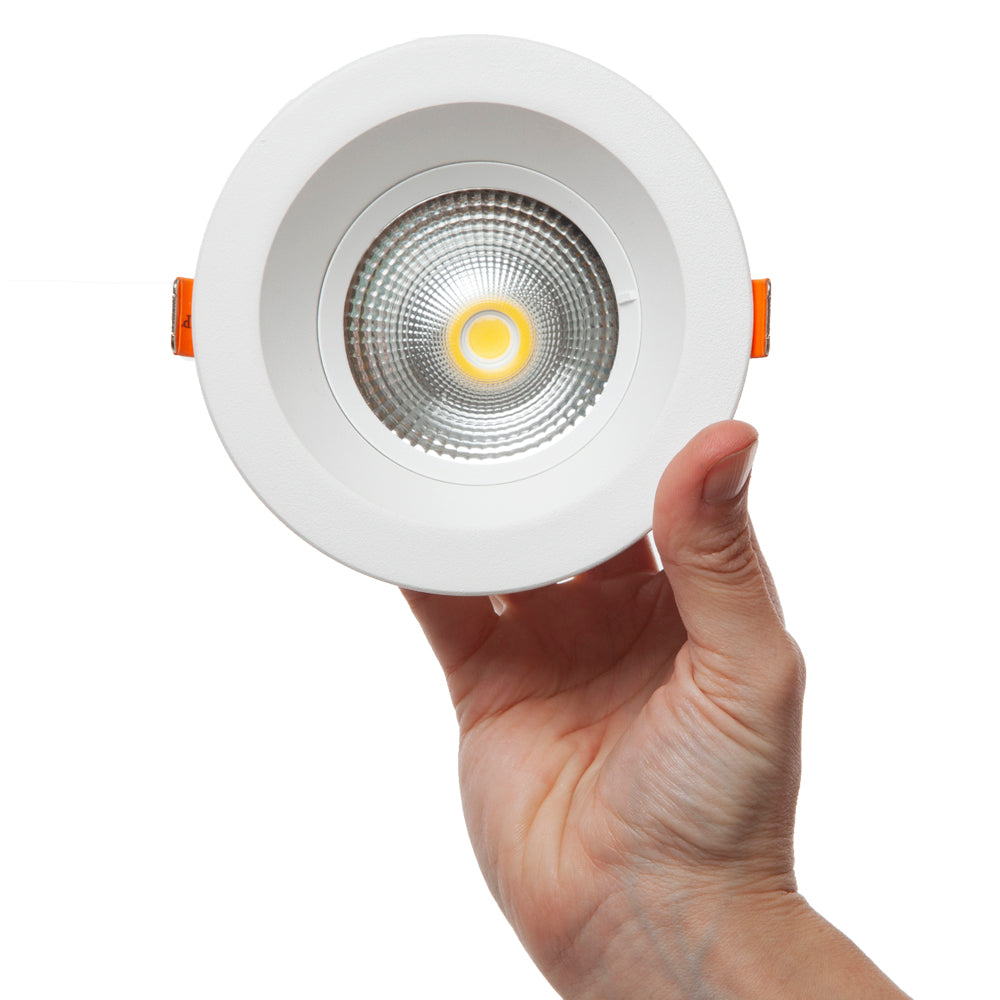 Foco Downlight Circular LED 9W 1260Lm 6000ºK Antirreflexo UGR19 40.000H
