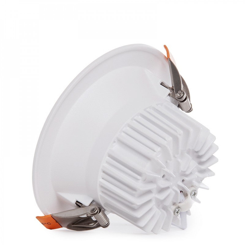 Foco Downlight Circular LED 9W 1260Lm 6000ºK Antirreflexo UGR19 40.000H