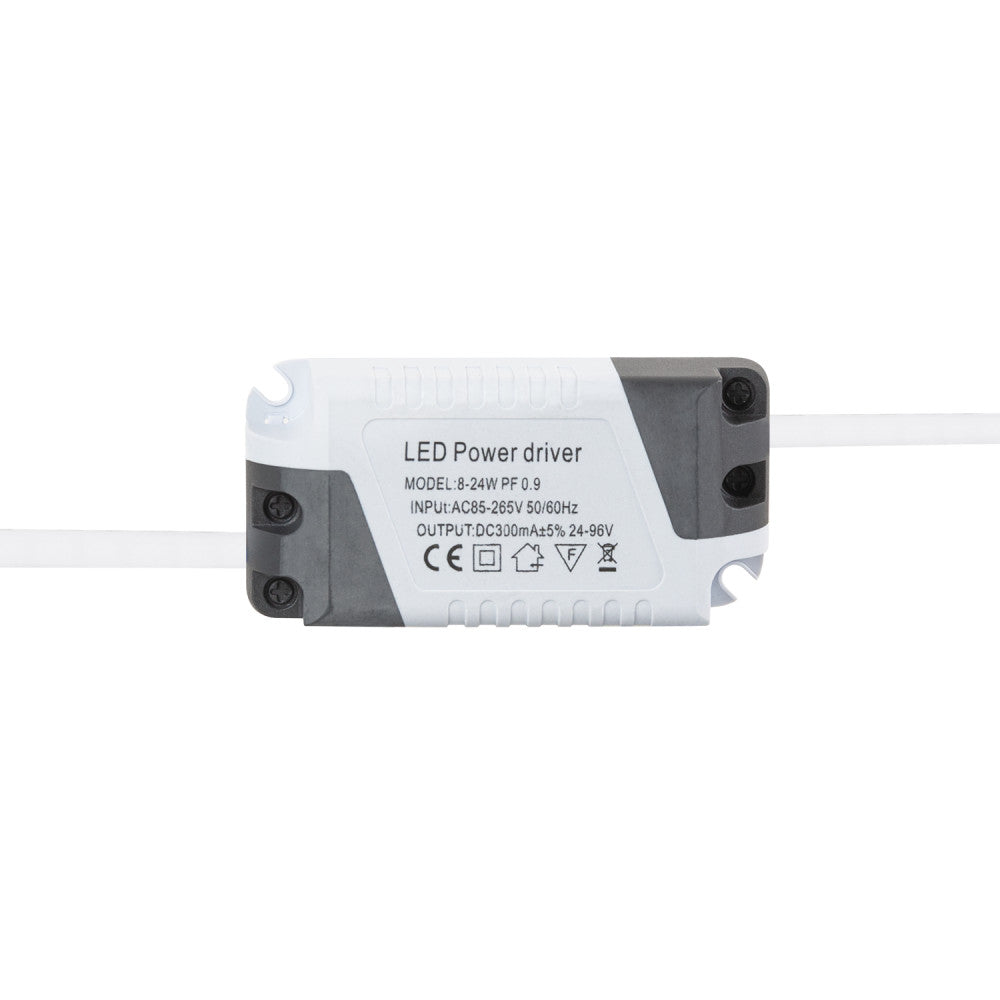 Lâmpada embutida LED 100Lm/W 24W 2400Lm 6000ºK IP20