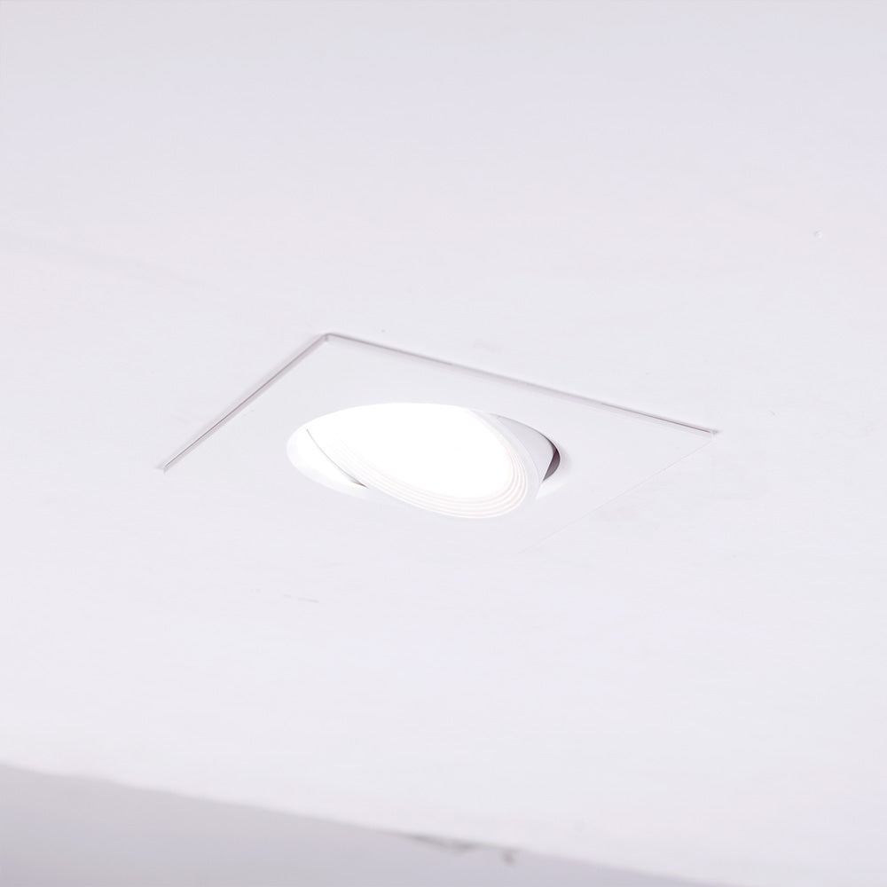 Foco Downlight LED 7W 630Lm 6000ºK Retangular Inclinável 40.000H