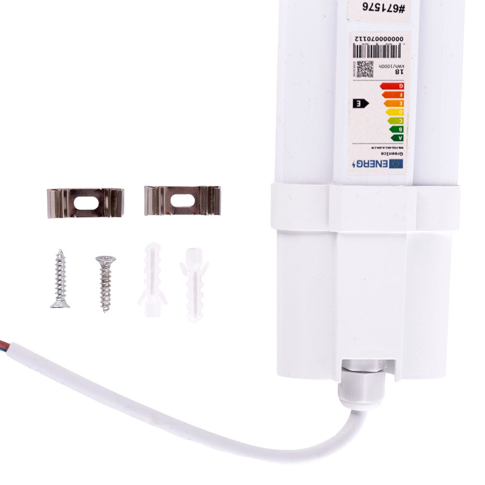 Tubo LED conectável IP65 36W 4000Lm 6510ºK 120Cm 40.000H
