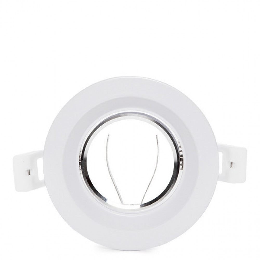 Anel Downlight Circular Gu10 Ø92Mm - Branco