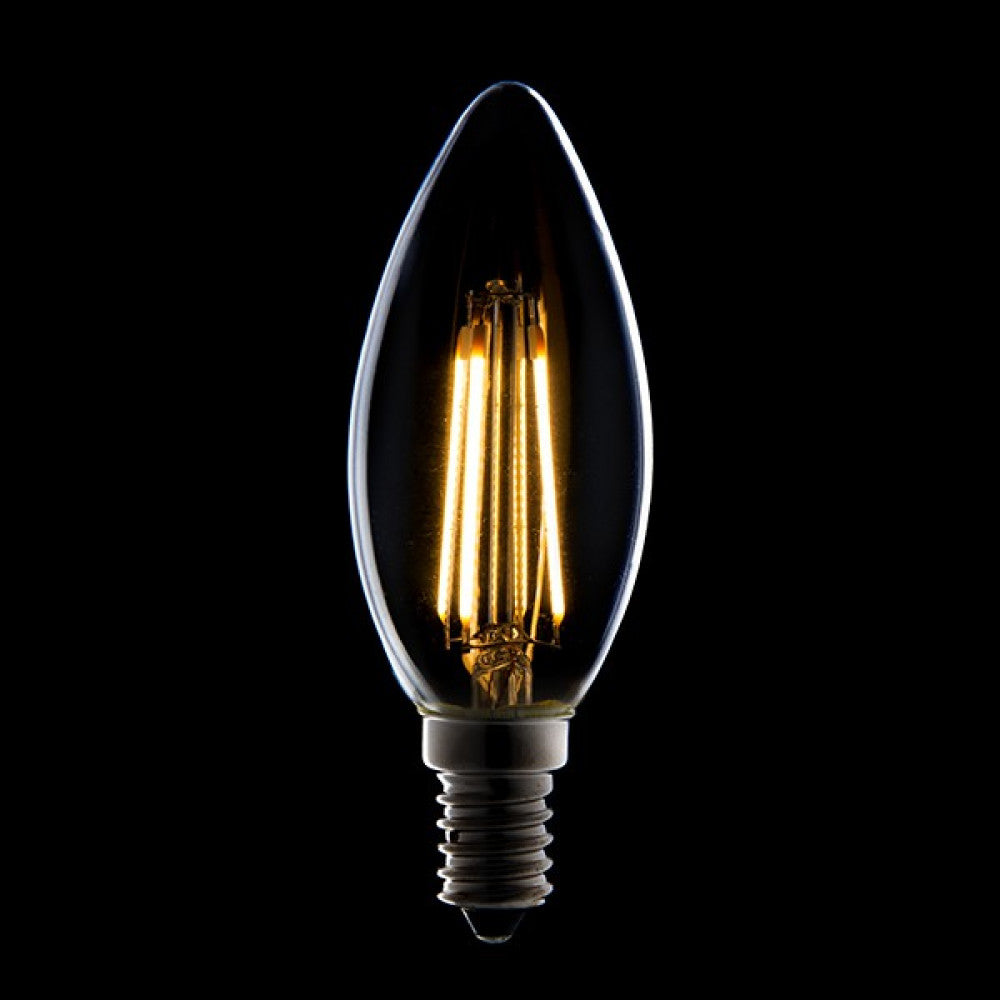 Lâmpada LED E14 4W 273Lm 2000ºK Filamento 40.000H