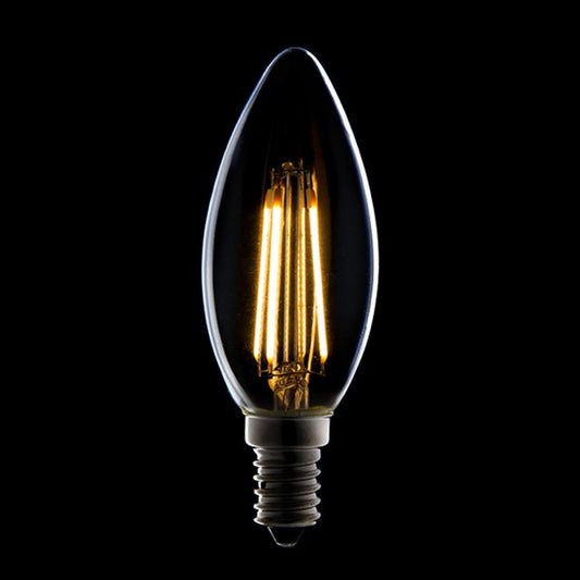 Lâmpada LED E14 4W 273Lm 2000ºK Filamento 40.000H