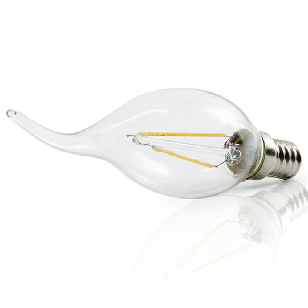 Lâmpada LED E14 4W 288Lm 2700ºK Filamento 40.000H