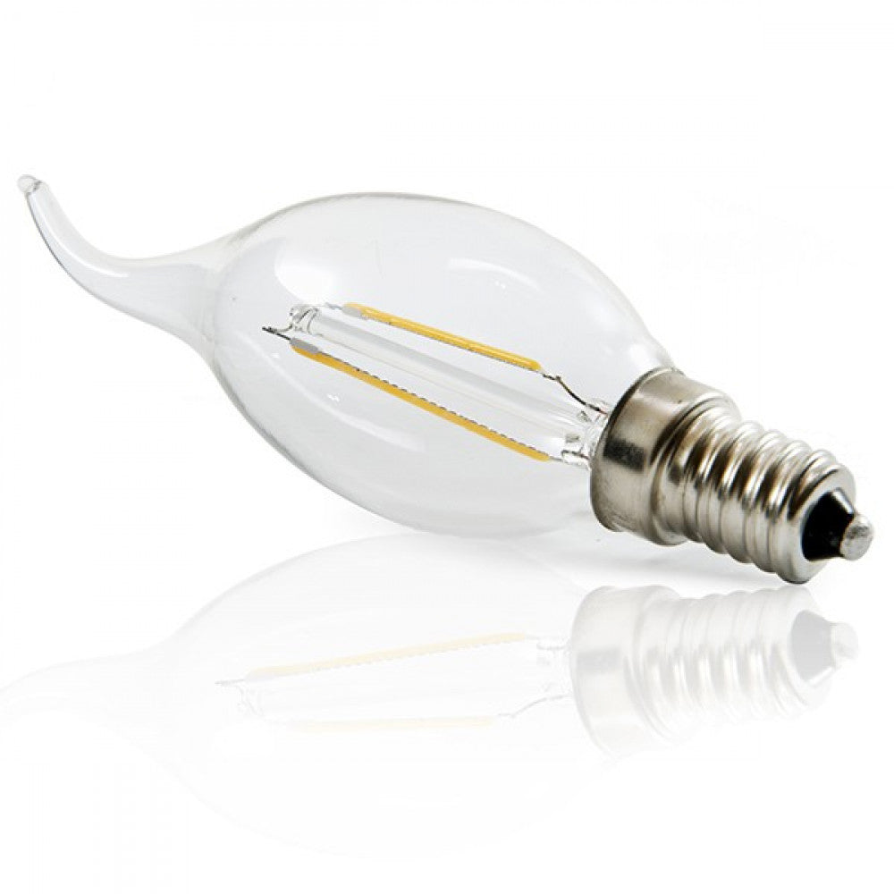 Lâmpada LED E14 4W 288Lm 2700ºK Filamento 40.000H