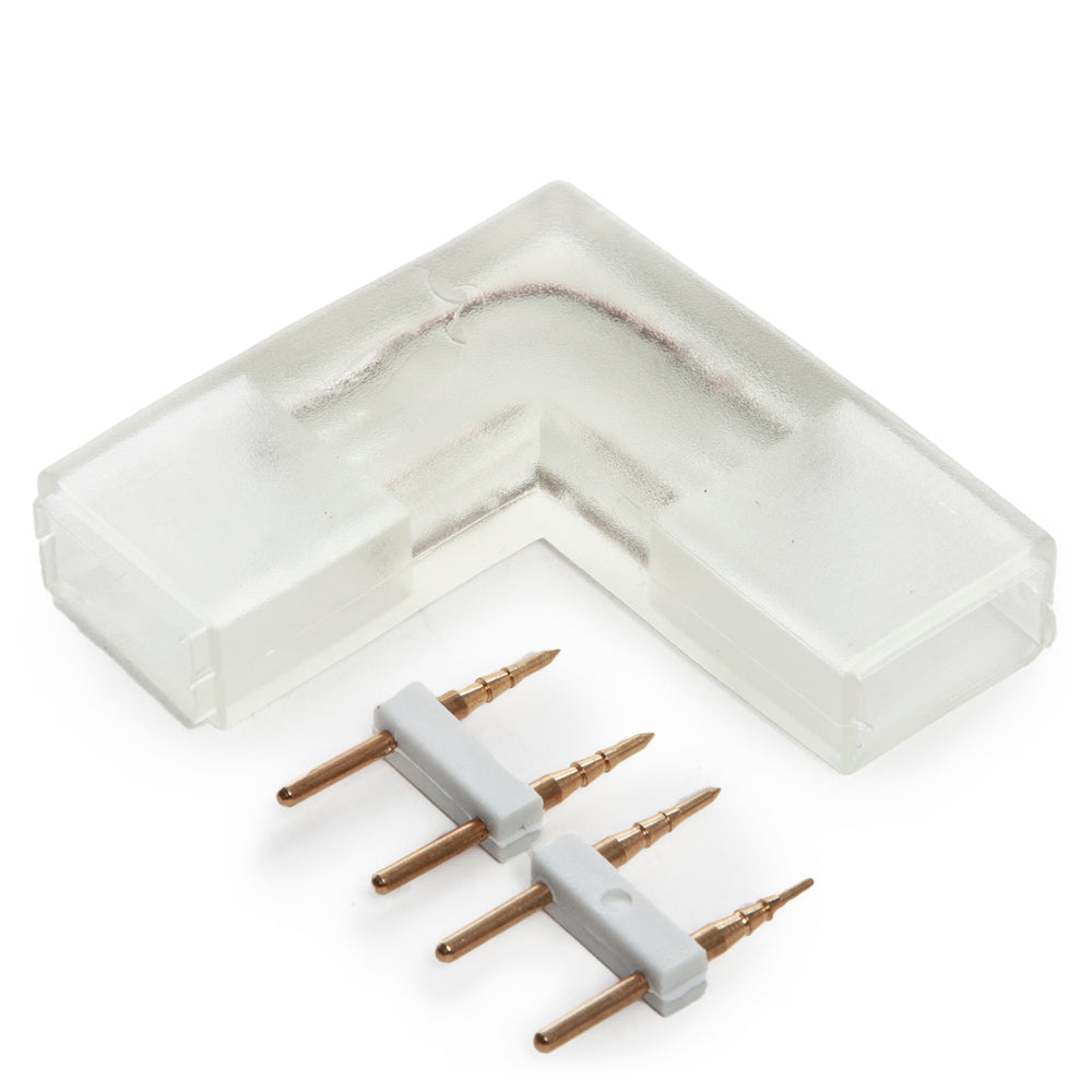 Conector L Tira LED Led 220Vac Smd5050.