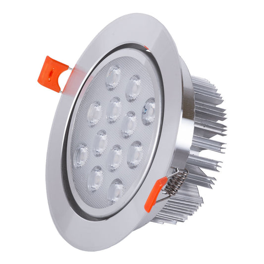 Foco Downlight LED 12W 1.200Lm 6000ºK Circular 40.000H