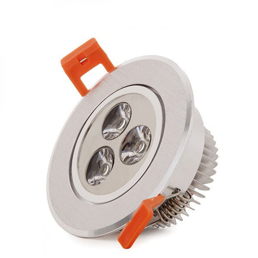 Refletor Downlight LED 3W 300Lm 6000ºK Circular 40.000H