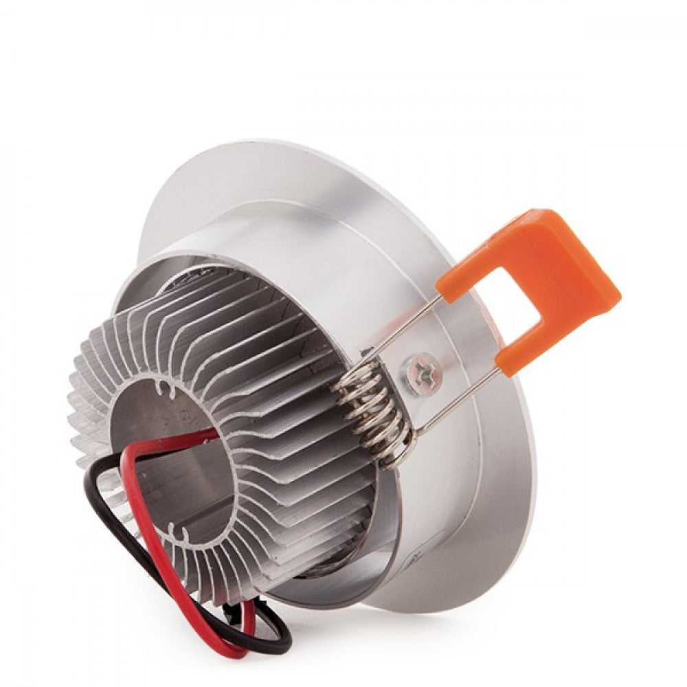 Refletor Downlight LED 3W 300Lm 6000ºK Circular 40.000H