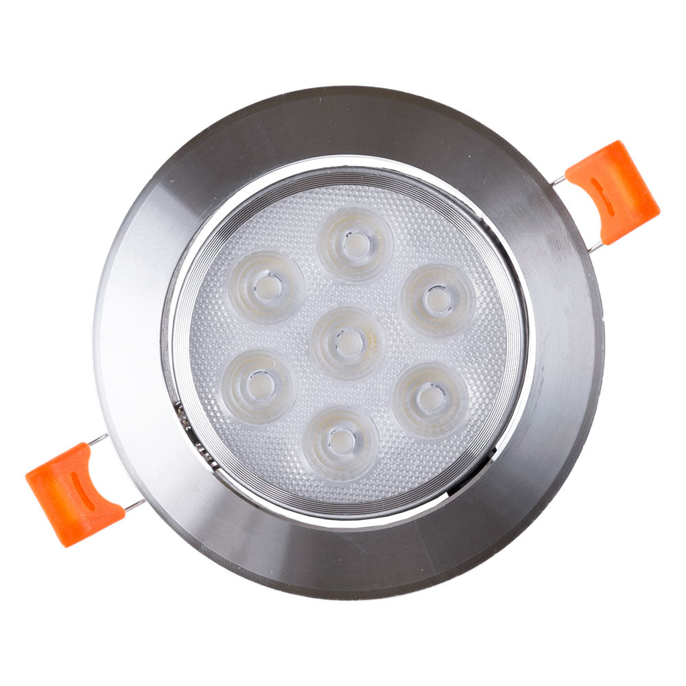 Foco Downlight LED 7W 700Lm 6000ºK Circular 40.000H