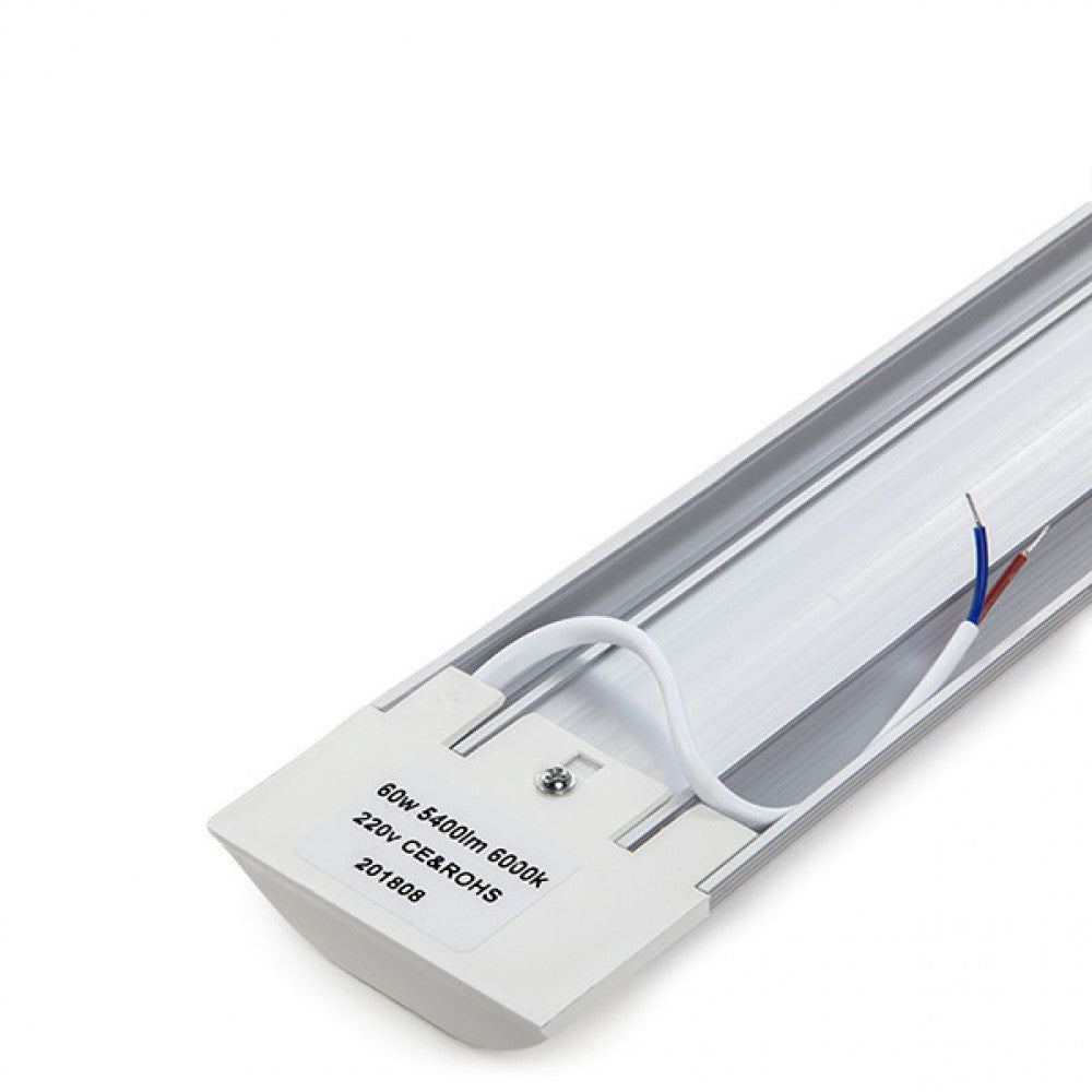 Luminária LED 60W 5.400Lm 6000ºK Superfície Linear 147,5Cm 40.000H