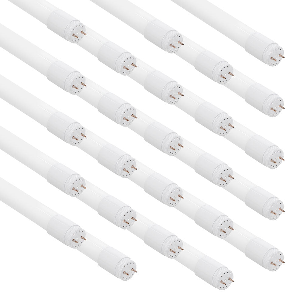 Pacote de 25 Tubos LED T8 18W 2520Lm 6000ºK Vidro 120Cm 40.000H