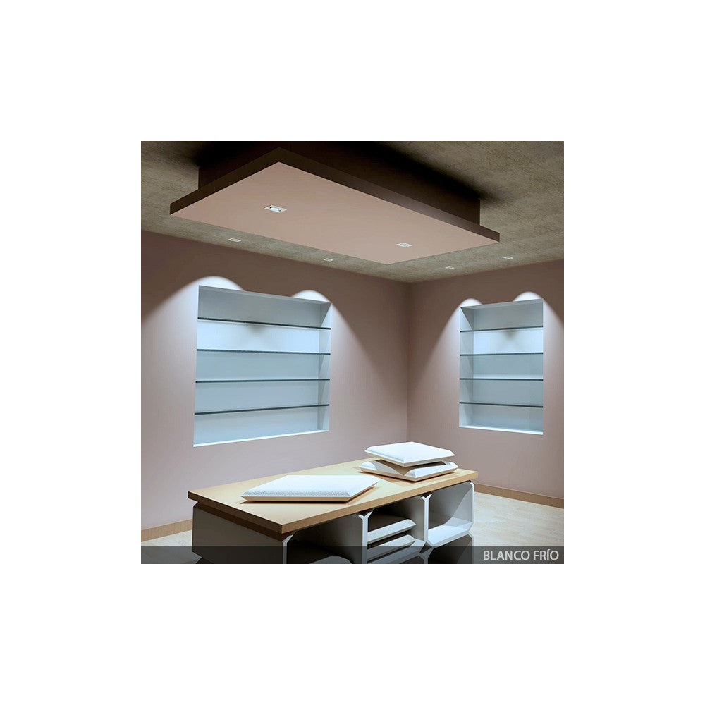 Lâmpada LED GU10 7W 580Lm 6000ºK Regulável 40.000H
