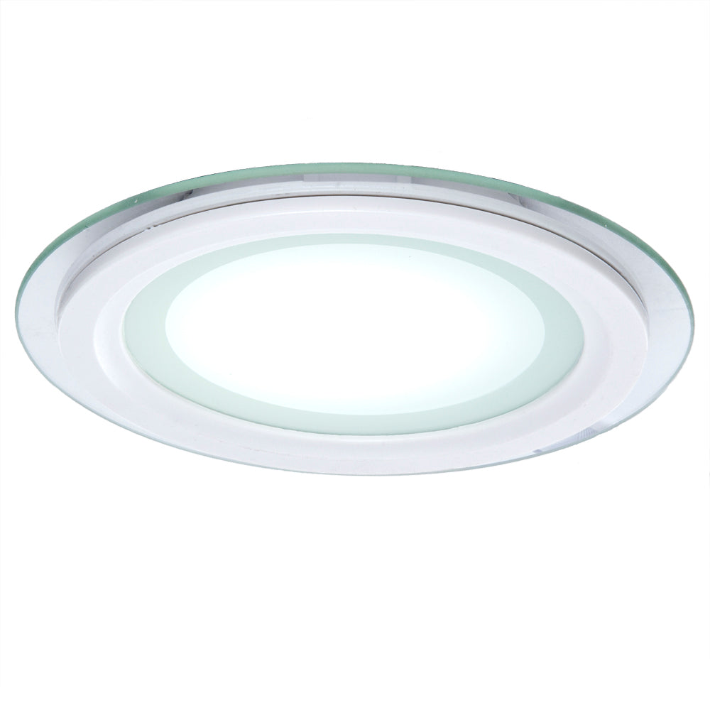 Downlight LED 18W 1800Lm 6000ºK Vidro Circular Ø200Mm 40.000H