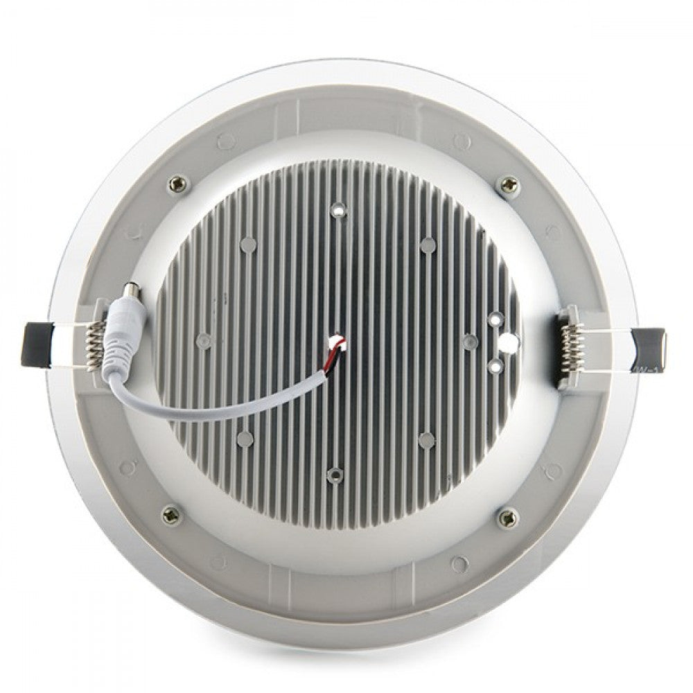 Downlight LED 18W 1800Lm 6000ºK Vidro Circular Ø200Mm 40.000H